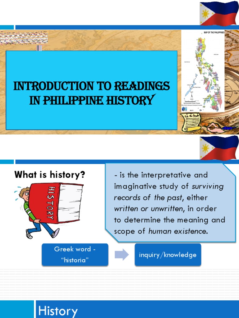 Introduction To Readings in Philippine History PDF | PDF | Primary ...