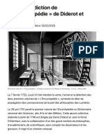 Diderot Encyclopédie Interdiction PDF