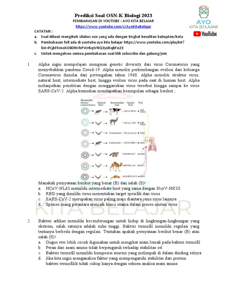 Prediksi osnk biologi 2023 firmanfathul com pdf