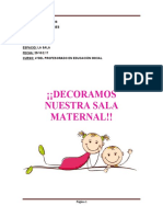 Proyecto Sala Maternal