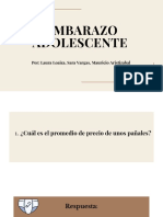 Embarazo Adolescente: Por: Laura Loaiza, Sara Vargas, Mauricio Aristizabal