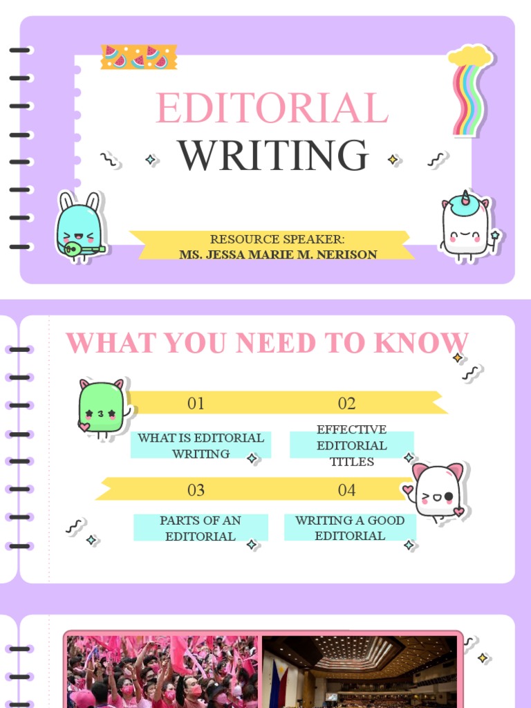 Guide to Effective Editorial Writing | PDF