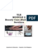 TLE G 7 - 8 Module 2.beauty Care Nail Care - Week 3 Check Condition of Nail Care Tools and Equipment