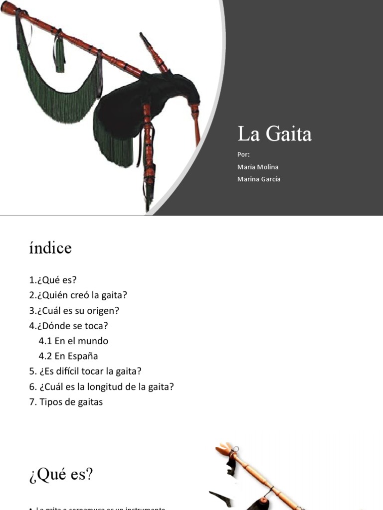 La Gaita.. | PDF | Instrumentos musicales | Instrumentos de viento de ...