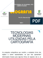 TECNOLOGIAS MODERNAS UTILIZADAS PELA CARTOGRAFIA (1)