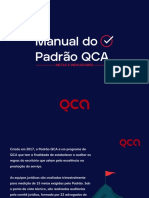 Manual do Padrão QCA com metas e indicadores para avaliação jurídica