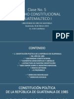 Derecho Constirucional Guatemalteco I