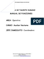 MANUAL DE FUNCIONES-AUXILIAR NOCTURNO