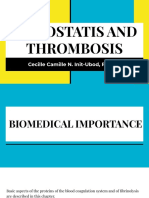 Biochem Hemostatis and Thrombosis