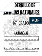Cuadernillo Ciencias Naturales 2023 6TO