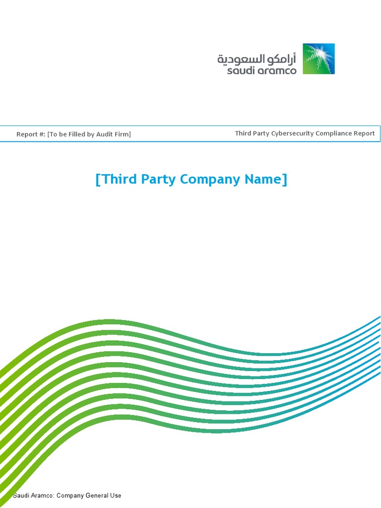 Third Party Cybersecurity Compliance Report Template | PDF | Security ...
