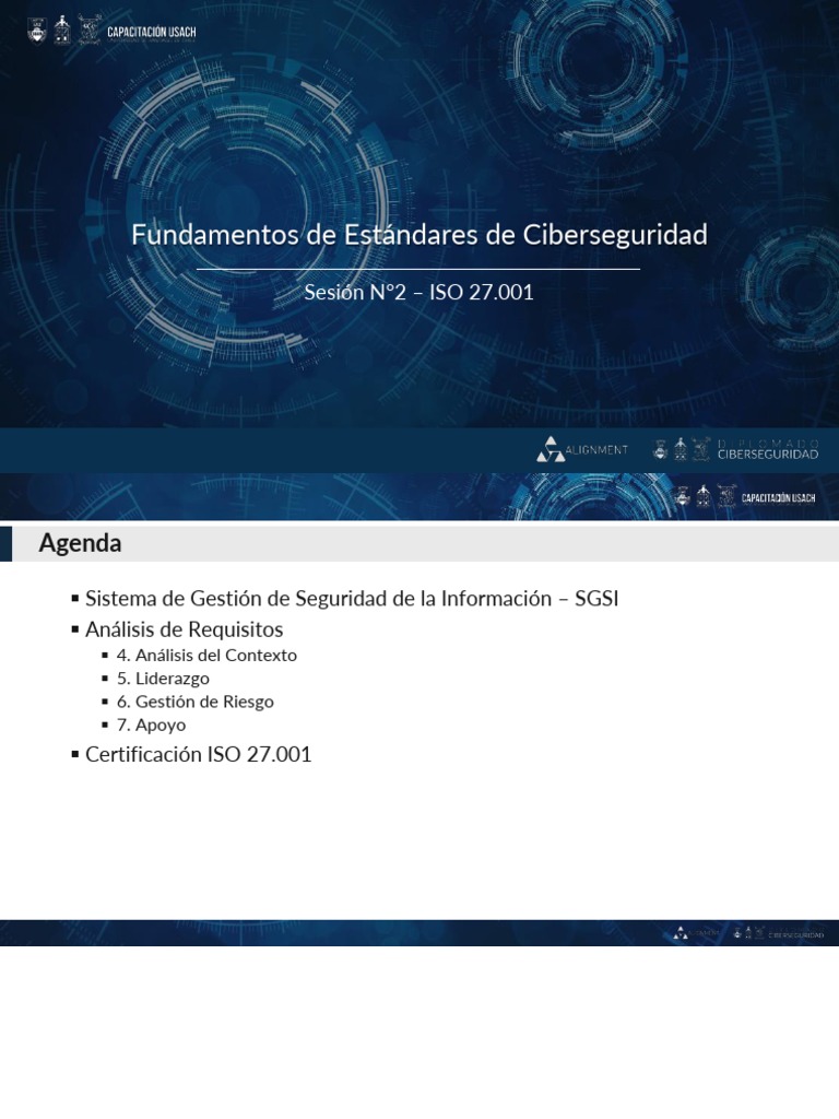 Fundamentos del SGSI y ISO 27001 | PDF | La seguridad informática ...