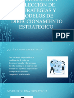 Formulacion y Selección de Estrategias y Modelos de