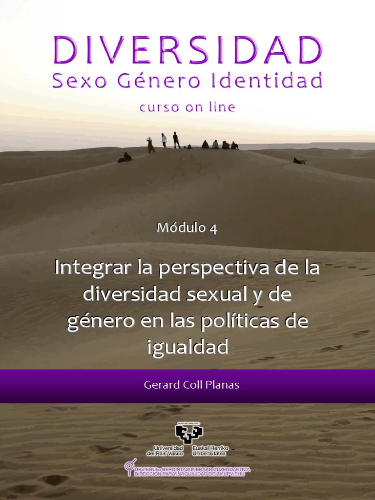 4.integrar La Perspectiva de La Diversidad Sexual y de Género en Las ...