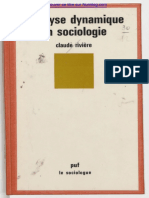 Analyse de La Dynamique en Sociologie