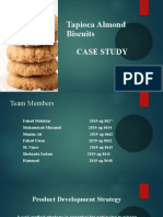Tapioca Almond Biscuit Case Study