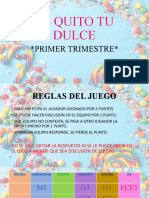 Te Quito Tu Dulce