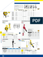 Polipastos manuales para uso profesional y general