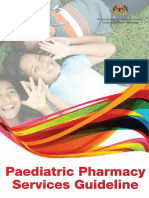 Paediatric Pharmacy Services Guideline PDF