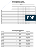 Ficha de Frequencia Da Catequese