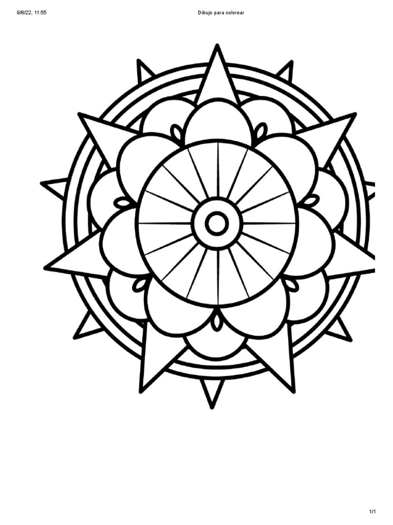 Dibujo para Colorear | PDF