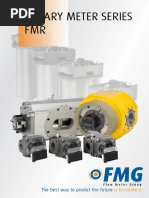 Catalogo de Medidor FMG, Rotary Meter Series FMR PDF