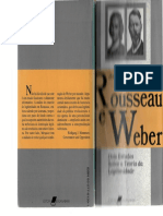 Rousseau e Weber - Dois Estudos Sobre A Teoria Da Legitimidade PDF