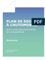 DP Plan de Soutien À Lautomobile 2020