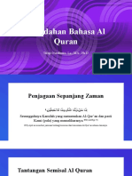 Keindahan Bahasa Al Quran - Taman Quran
