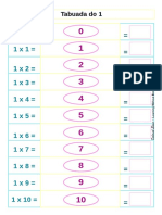 Introdução Às Tabuadas