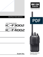 Icom Ic-F3002 - F4002