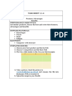 Basic Task Sheet 1.1-4 FAB