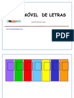 LIBRO MÓVIL DE LETRA Mycolor