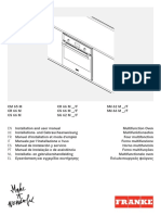 Franke CR 66 M WH-1 Oven PDF