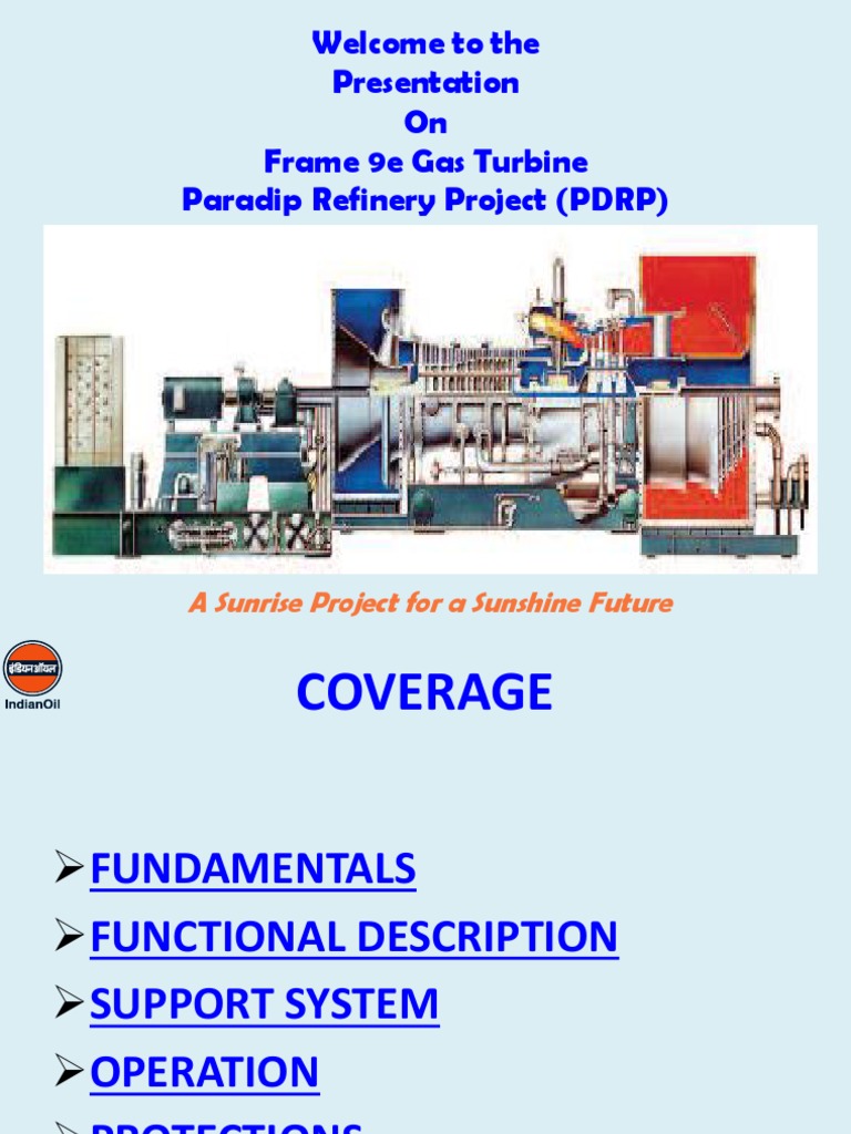 Frame 9E Gas Turbine Overview | PDF | Pump | Gas Turbine