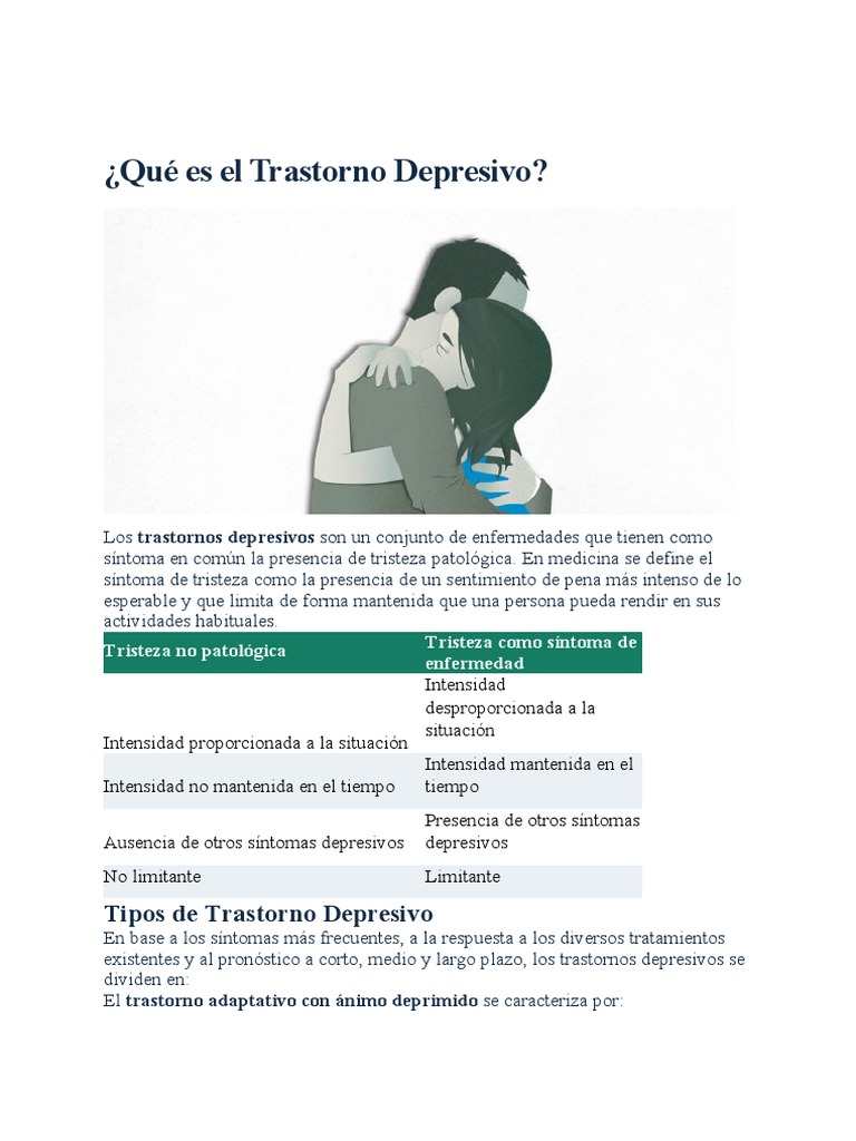 TRASTORNO DEPRESIVO DEPRESI N visual data 2