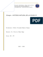 Ensayo - Historia Natural de La COVID - ROMERO FERNANDO - P5