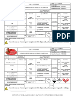 Formato de Rotulo para Residupos Peligrosos