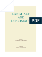 Language and Diplomacy