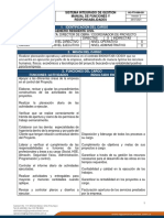 Identificación Del Cargo: Sistema Integrado de Gestion Manual de Funciones Y Responsabilidades