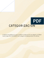 Categorizacion - Mini Historias