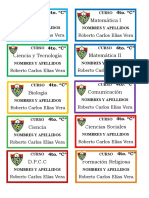 Nombres Primaria