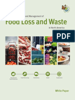 Characterization and management of food loss and waste in north america