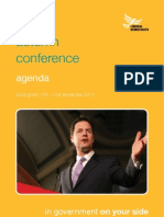 Liberal Democrat Conference 2011 Agenda