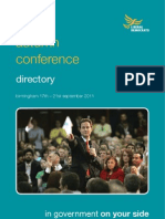 Liberal Democrat Conference 2011 Directory