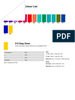 Lee Filters Colour List