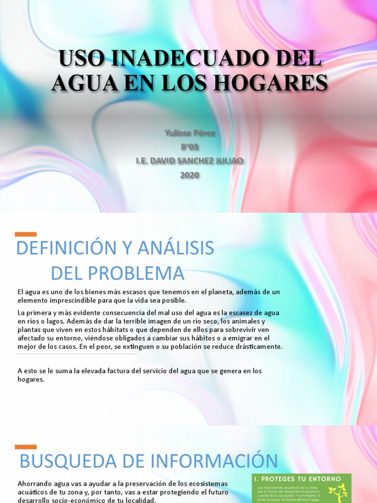 Reutilización de Agua de Lluvia en Hogares | PDF | Agua | Uso eficiente ...