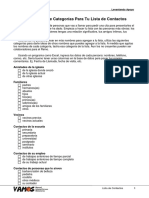Lista de Contactos PDF