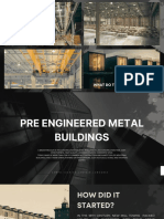 Report On Pre-Engineered Buildings