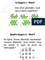 Desafio Canguru - Treino2 - Nível P 22